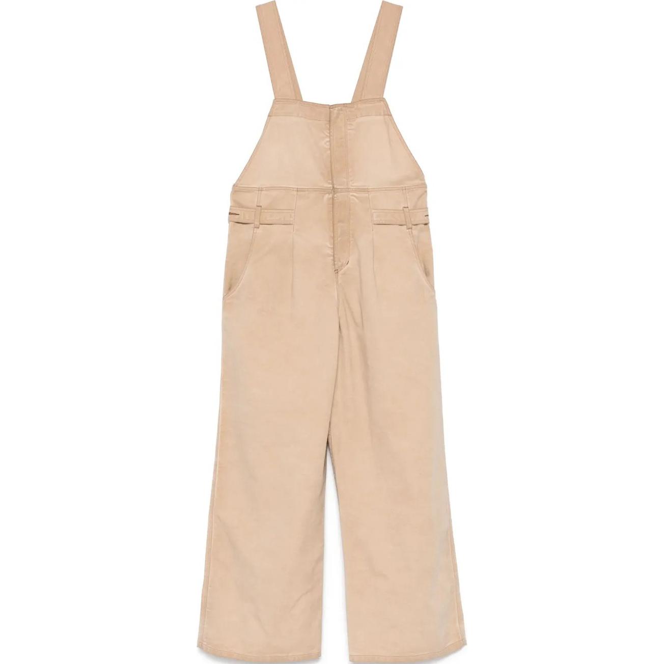 

Комбинезон без рукавов с широкими штанинами UMA WANG, бежевый