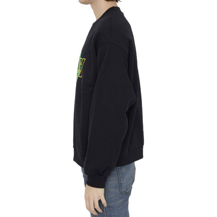 Толстовка мужская Gucci Logo Printed Crewneck, черный — фото 4