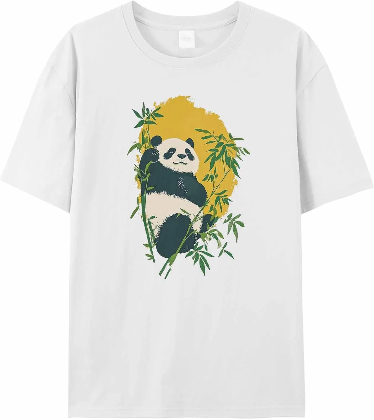 

Мужская футболка с пандой, короткий рукав jdudh