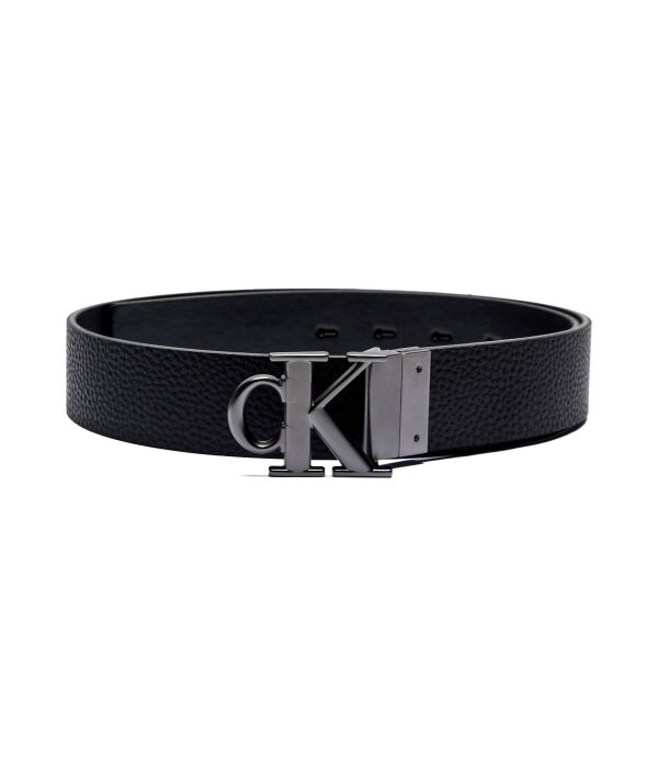 

Кожаный двусторонний ремень Calvin Klein Jeans, черный
