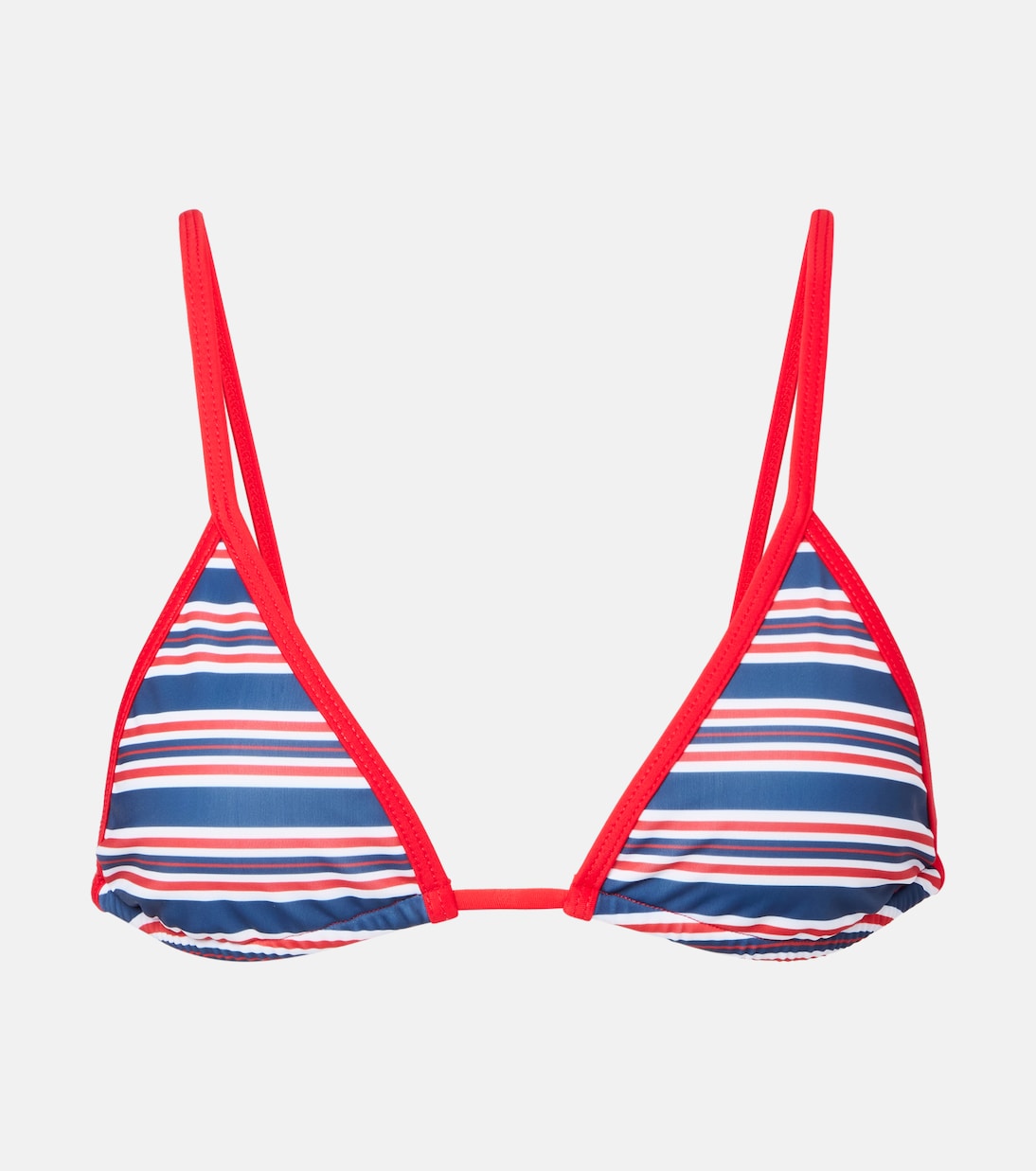

Полосатый топ бикини Via Jade Swim, Red/Navy Stripe