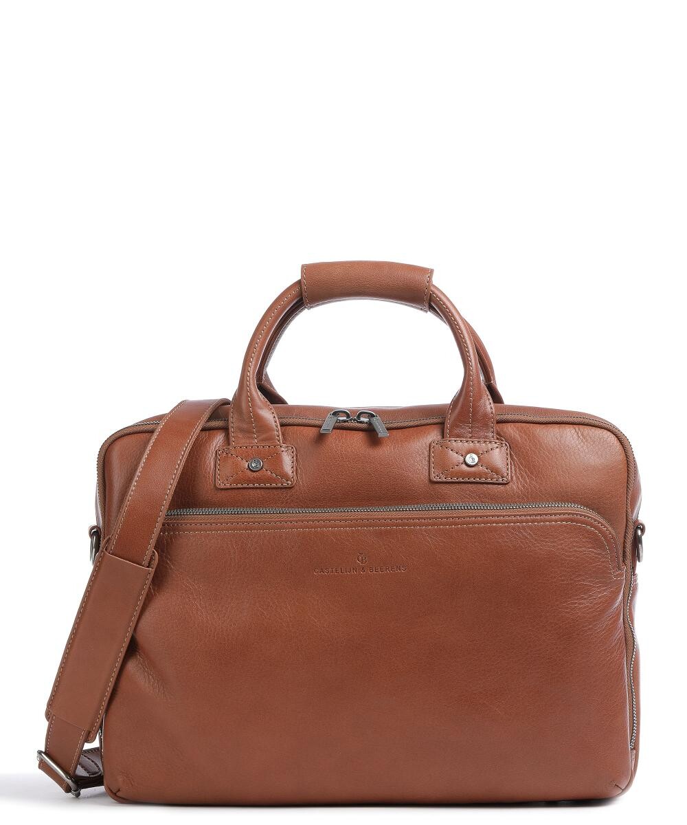 

Портфель Firenze 15″ из зерненой кожи Castelijn & Beerens, коричневый