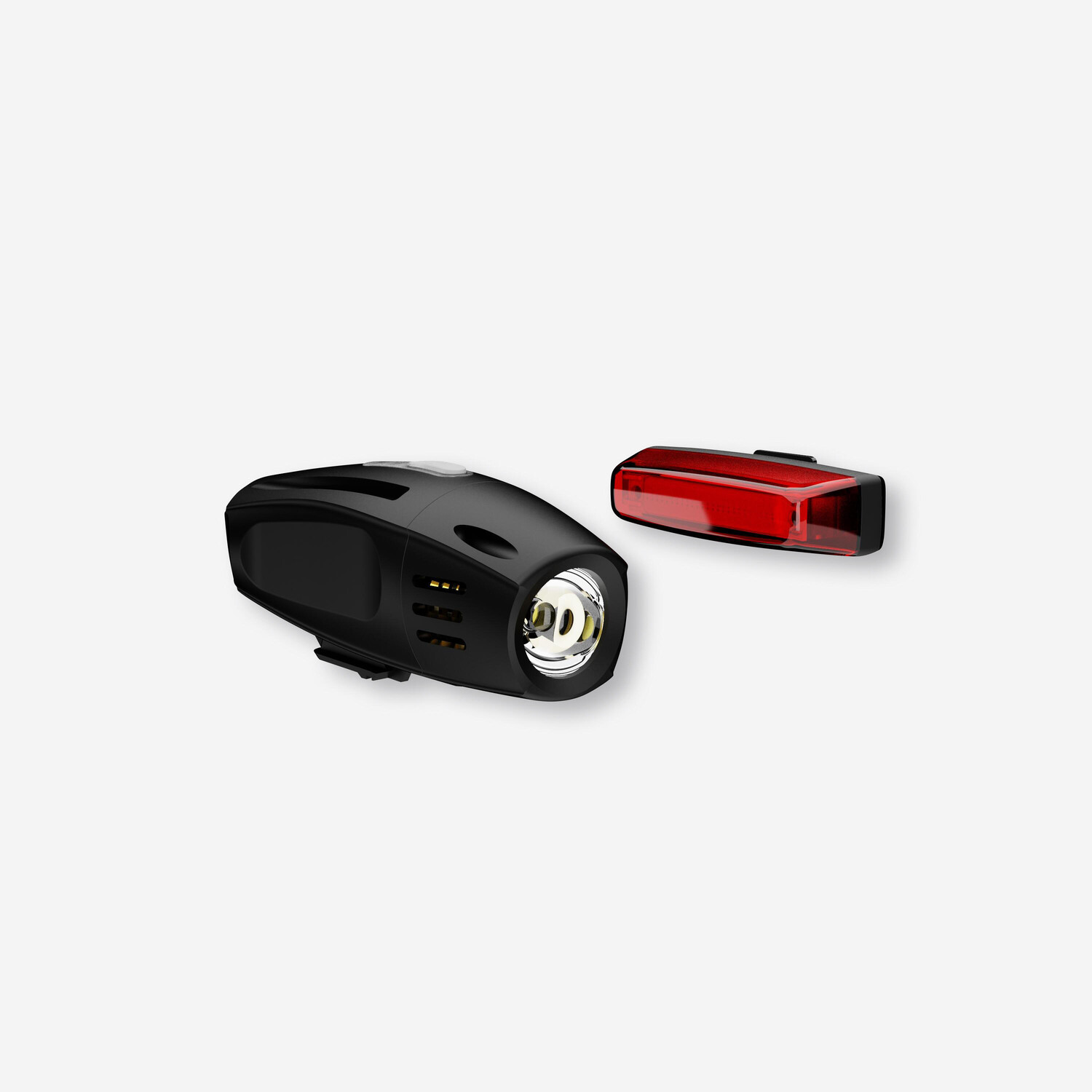 

Мощный комплект передних и задних светодиодных велосипедных фонарей USB Elops