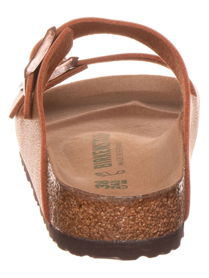 Мюли Birkenstock Pantoletten Arizona, цвет Orange - Weite N — фото 3
