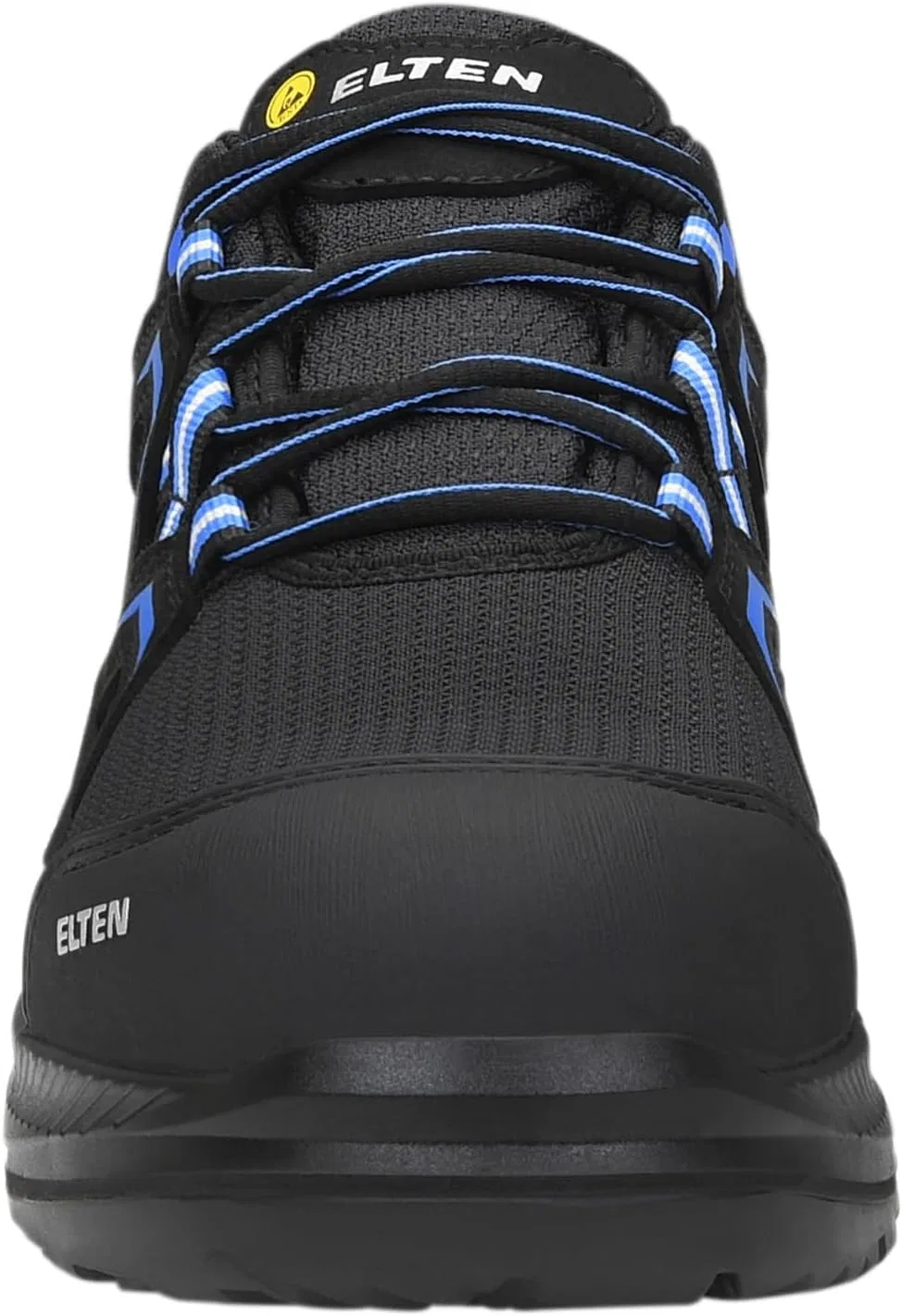 Защитная обувь ELTEN Fry XXG Pro GTX Black-Blue Low ESD S3S HI CI, женская и мужская, текстиль, композитный защитный носок (легче стального), легкая, классическая — фото 4
