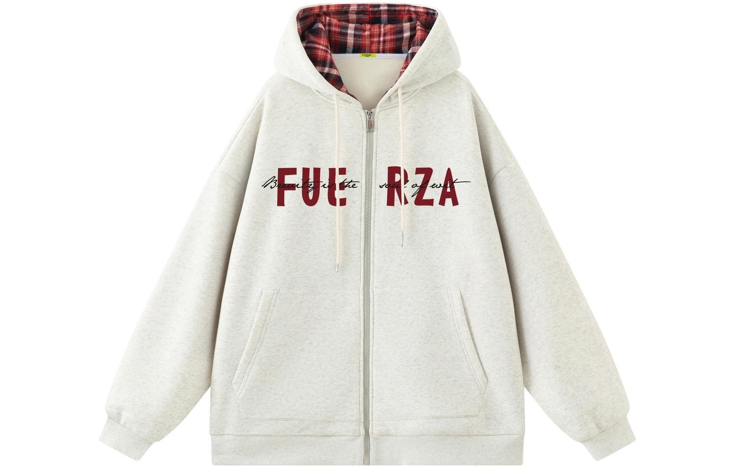 

Унисекс свитшот FUERZA, серый черный