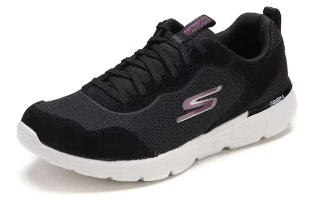 

Кроссовки Skechers Go Walk Arch Fit Lifestyle Shoes Women's Low-top Black/White, черный/белый