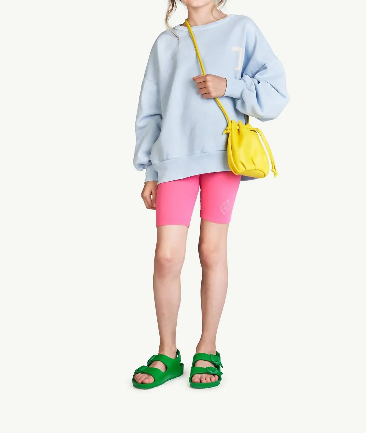 The Animals Observatory Детские удобные шорты розового цвета