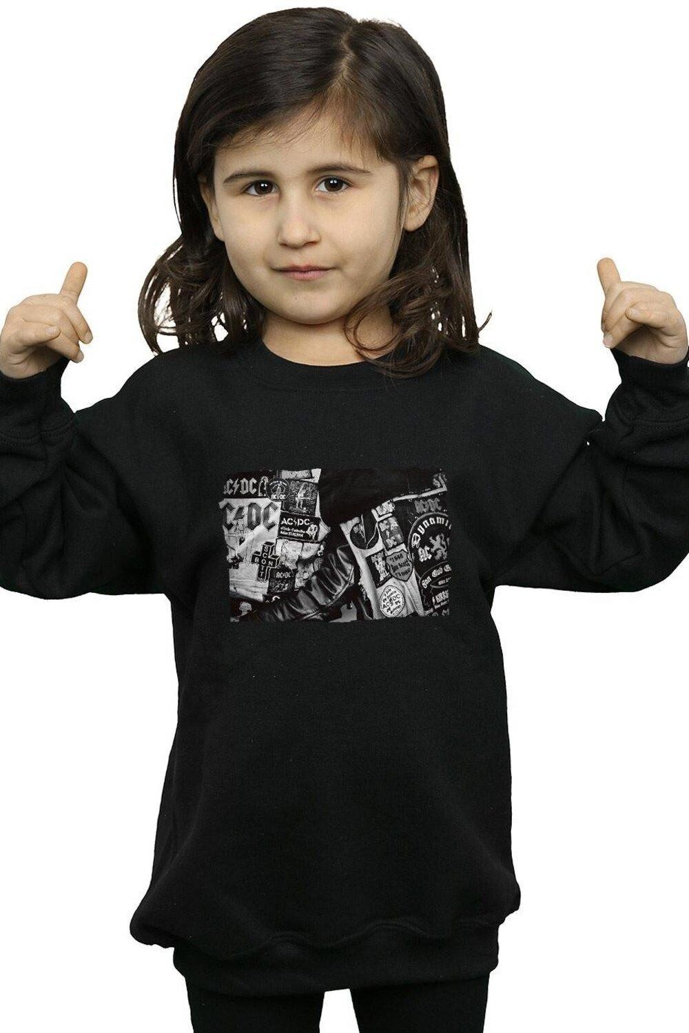 

Толстовка из коллекции значков и плакатов AC/DC, черный