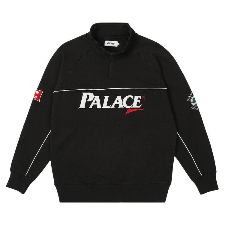 

Толстовка Palace Par 1/4 Zip Funnel, Black