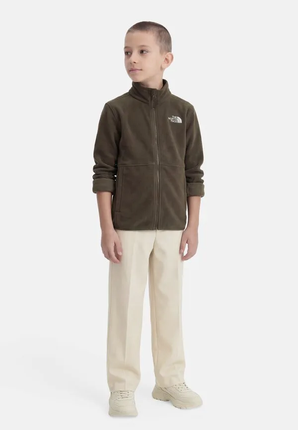 Куртка-Мешок teen glacier на молнии, флисовая куртка The North Face, New Taupe Green