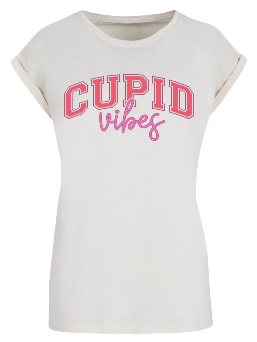 

Рубашка F4NT4STIC Cupid Vibes Valentinstag Amor, песочный