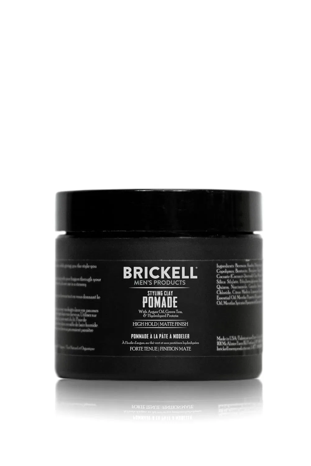 Мужская глина для укладки волос Brickell Styling Clay Brickell Men'S Products