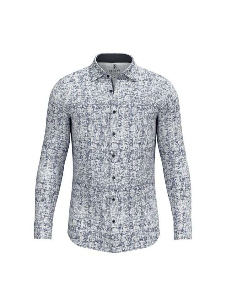 

Повседневная рубашка с длинными рукавами для мужчин серого цвета Wappen