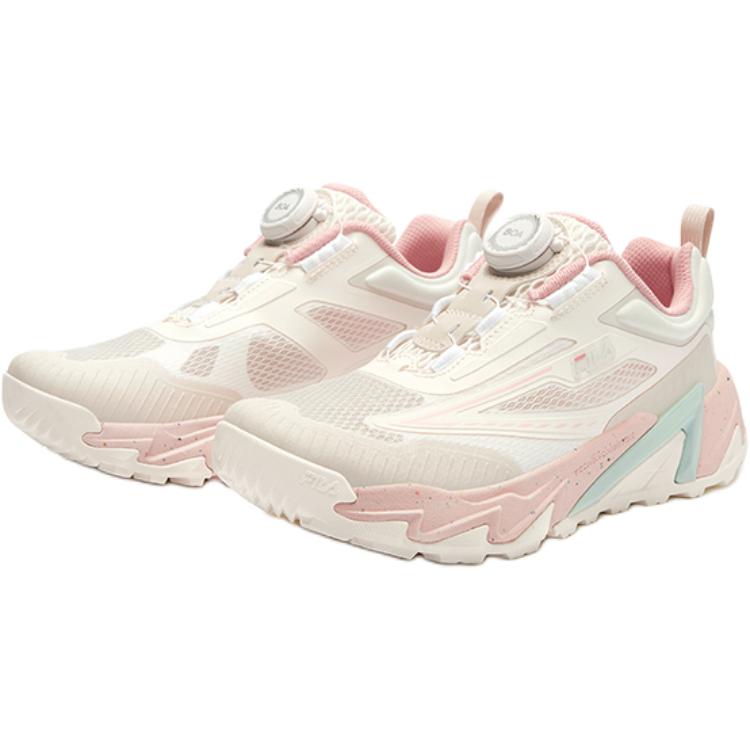 FILA KIDS Антискользящие износостойкие низкие детские тренировочные кроссовки white kids — фото 3