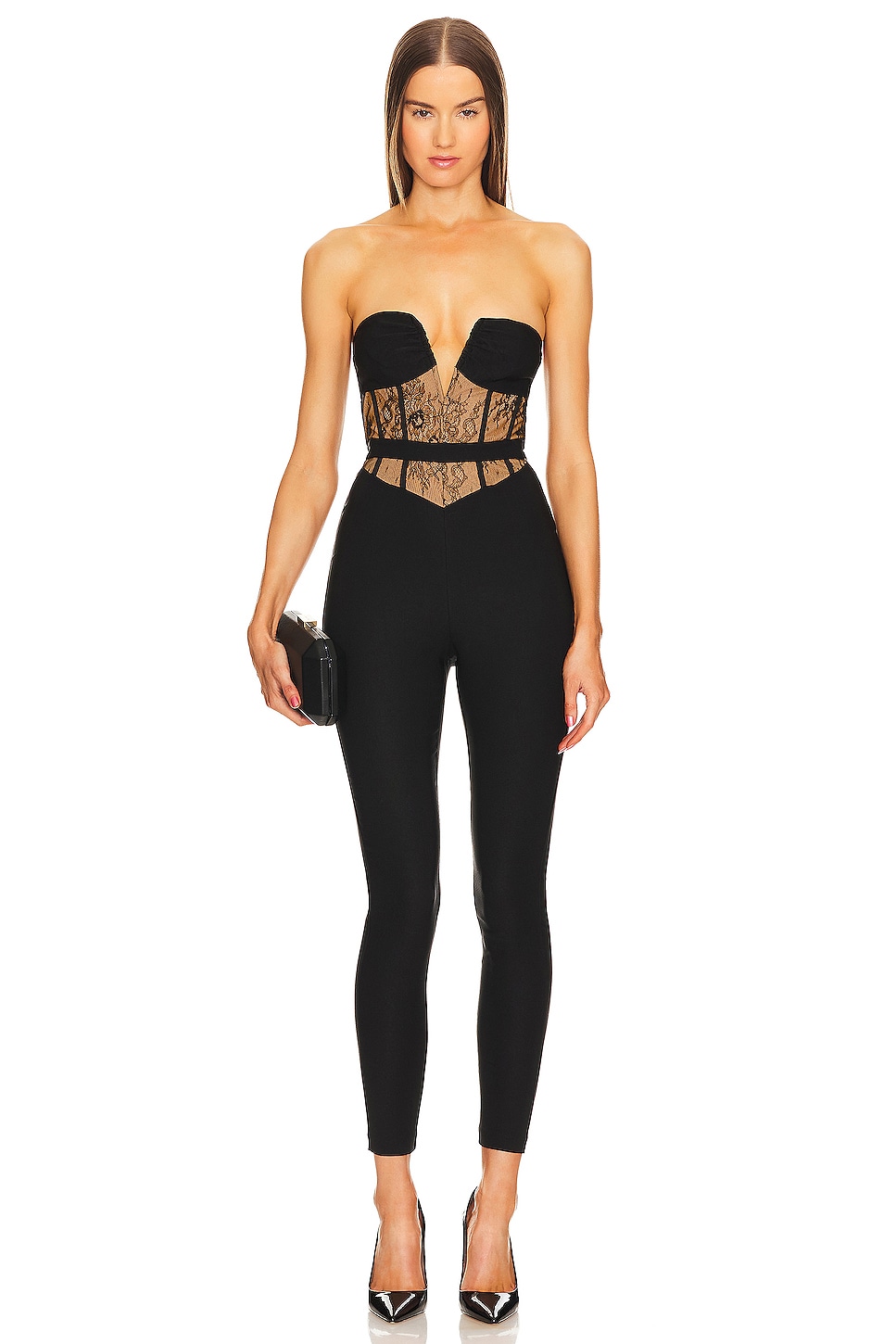 

X revolve billie комбинезон Michael Costello, черный