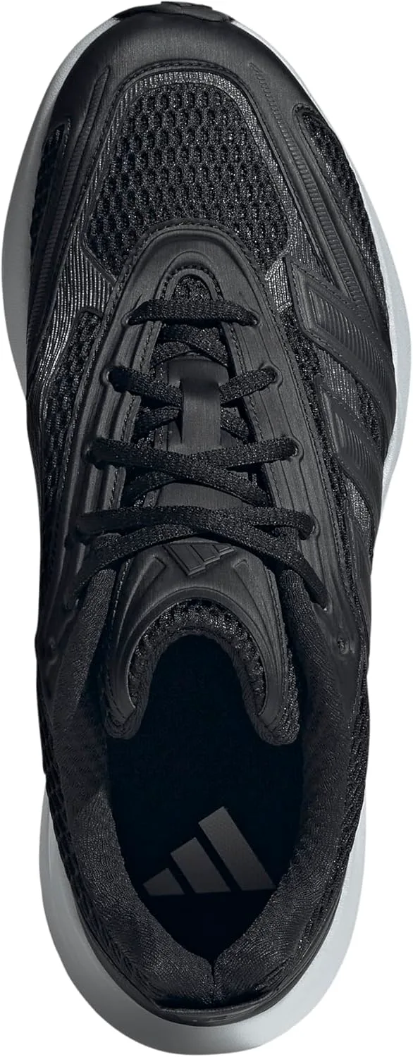 Мужские кроссовки Adidas Lightblaze Glow на шнуровке для повседневной носки - синие, черный — фото 2