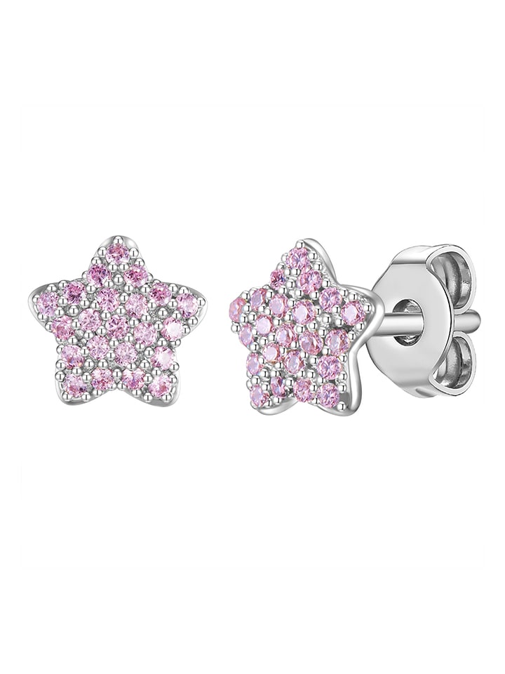 

Glanzstücke München Серебряные серьги-гвоздики с драгоценными камнями