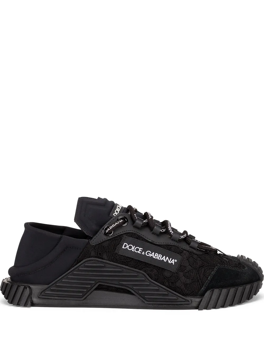 Слипоны NS1 DOLCE & GABBANA, черный