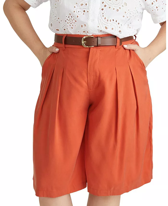 

Охлаждающие эластичные шорты-бермуды Cupro больших размеров Universal Standard