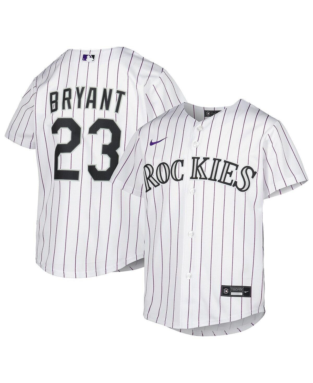 

Джерси Chris Bryant из Colorado Rockies Nike, белый