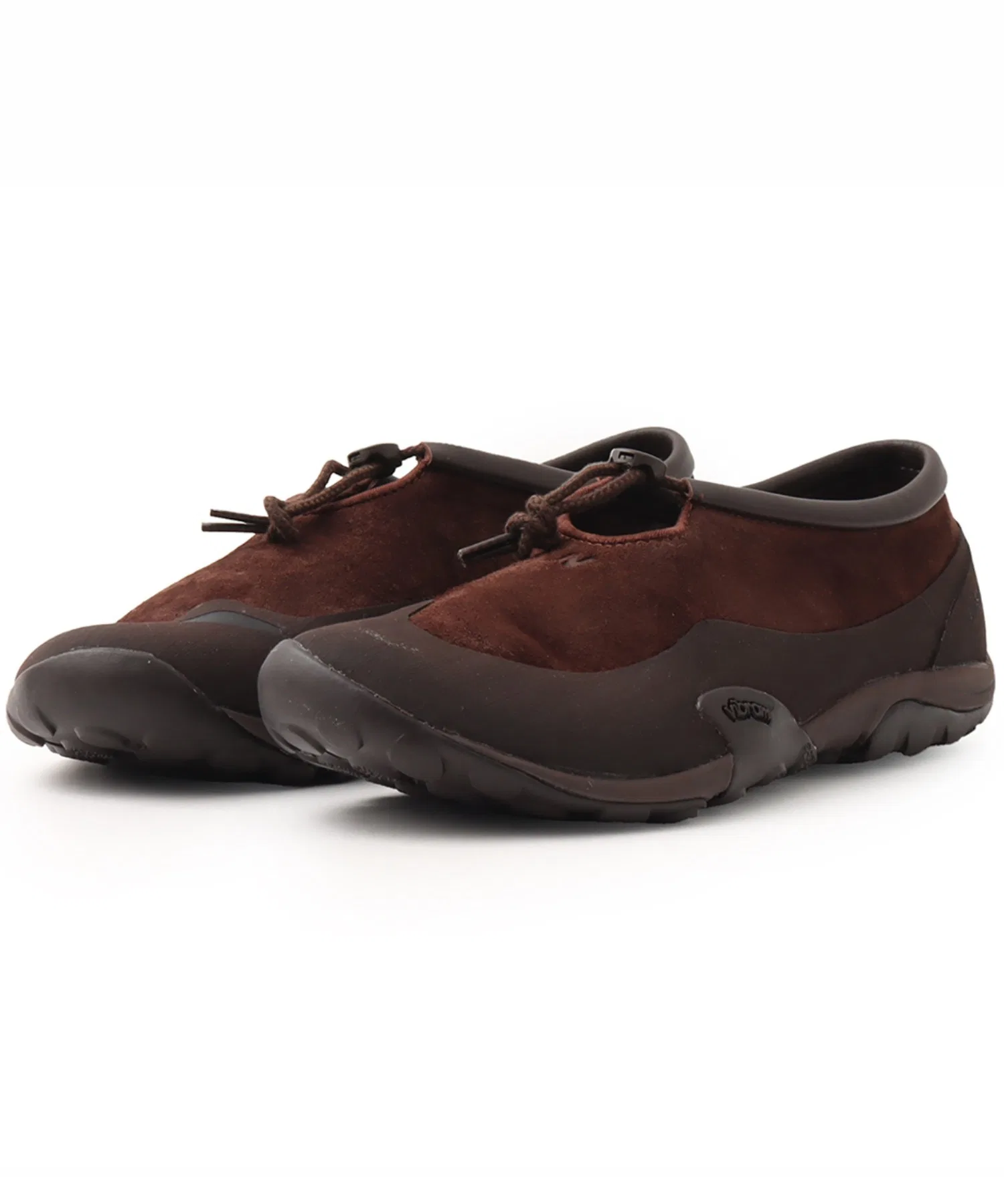 Мужские кроссовки из замши и сетки New Balance MT10T7OV коричневые — фото 2