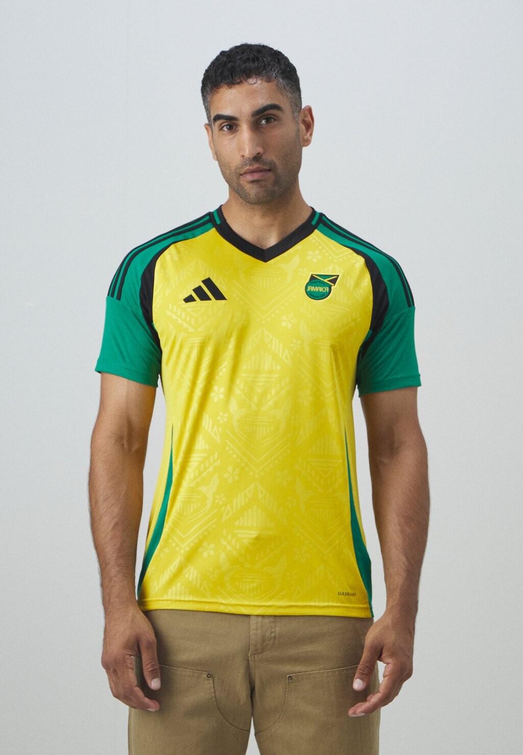 

Футбольная майка JAMAICA 24 HOME adidas, желтый