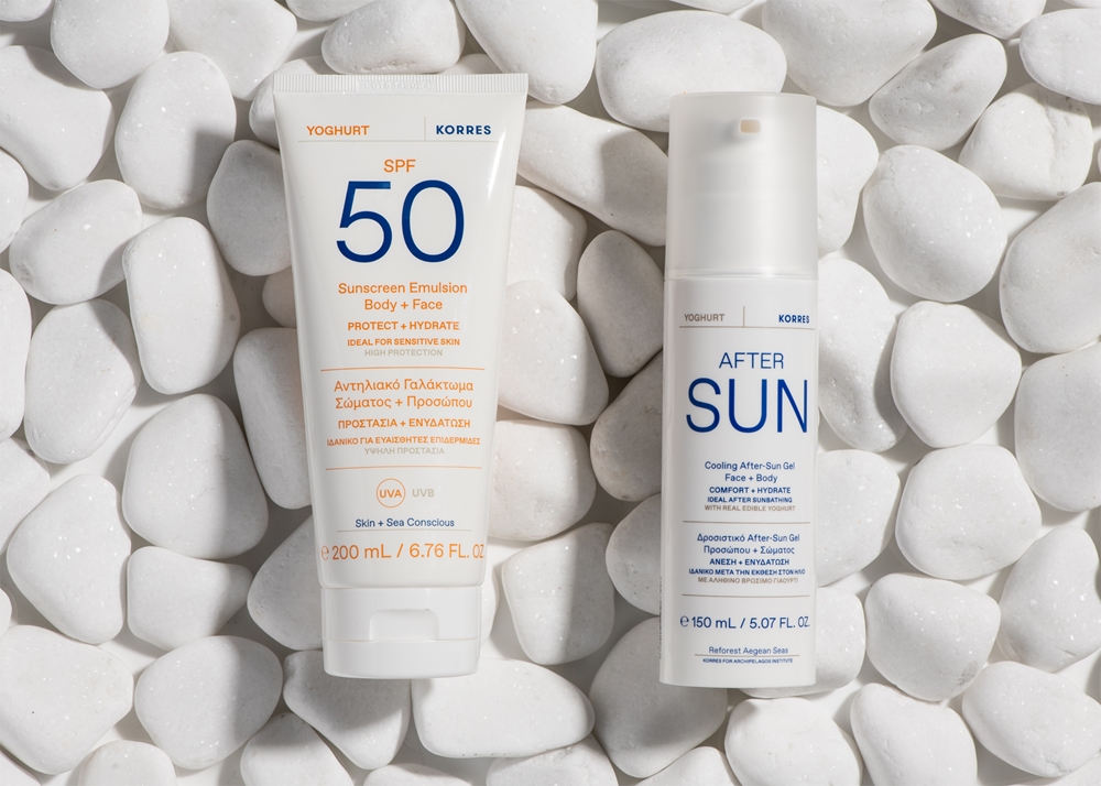 Солнцезащитный лосьон на основе йогурта с увлажняющим эффектом Korres, spf 50 200 мл — фото 3