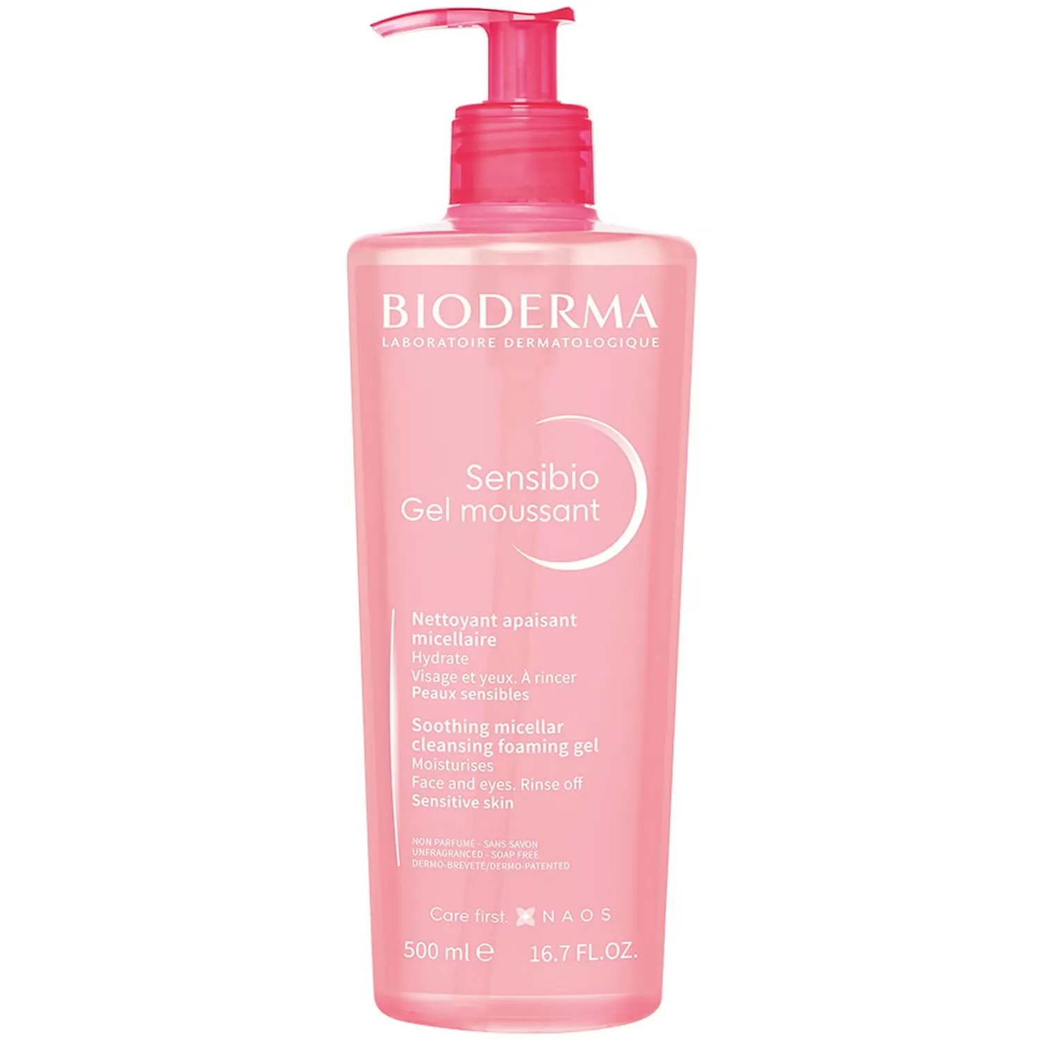 

Sensibio Пенящийся гель 500мл Bioderma