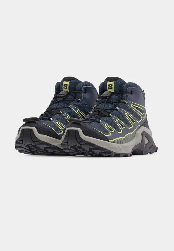 X ultra mid gtx унисекс походные ботинки Salomon, Grisaille/Spellbound/Butterfly — фото 3