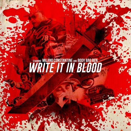 

CD диск Milano Constantine & Body Bag Ben: Write It In Blood