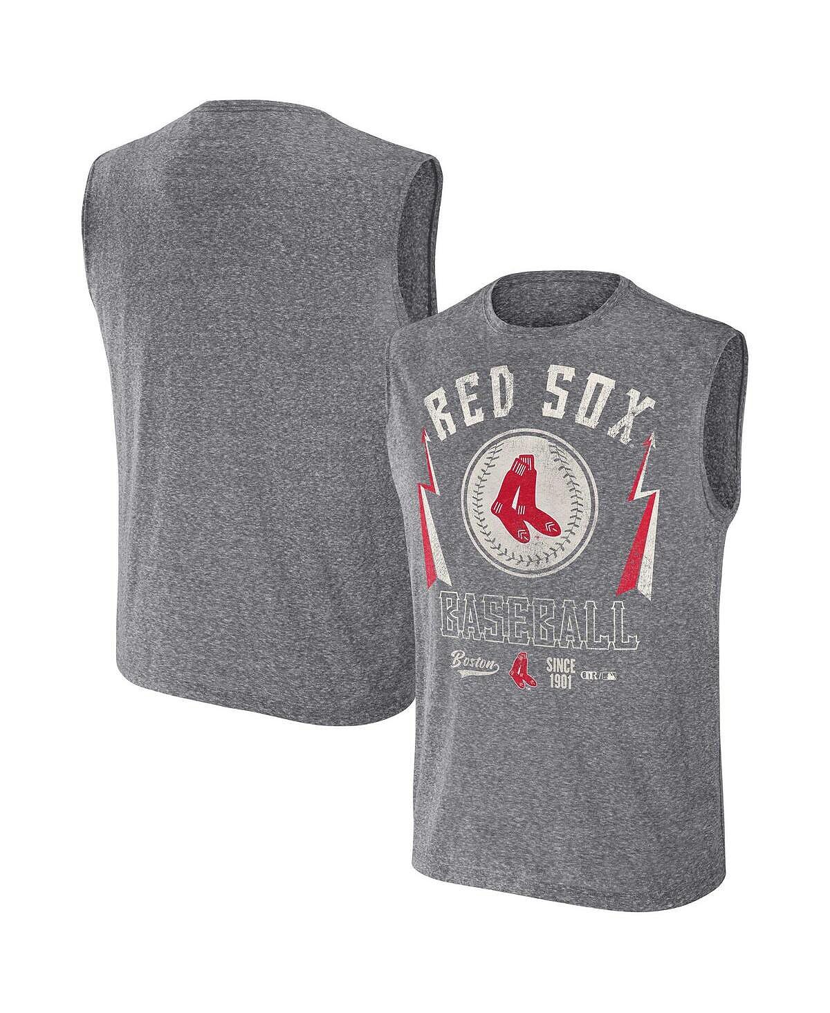 

Мужская майка Darius Rucker Collection от Charcoal Boston Red Sox Muscle Tank Top Fanatics