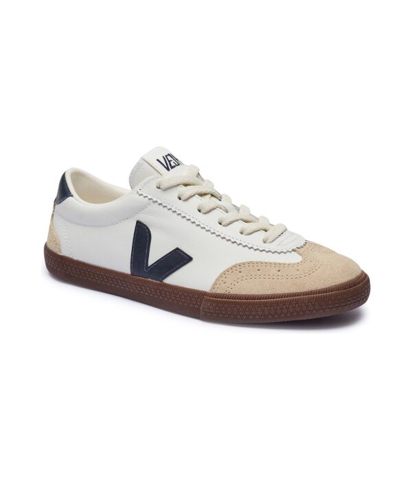 Кожаные волейбольные кроссовки Veja, белый