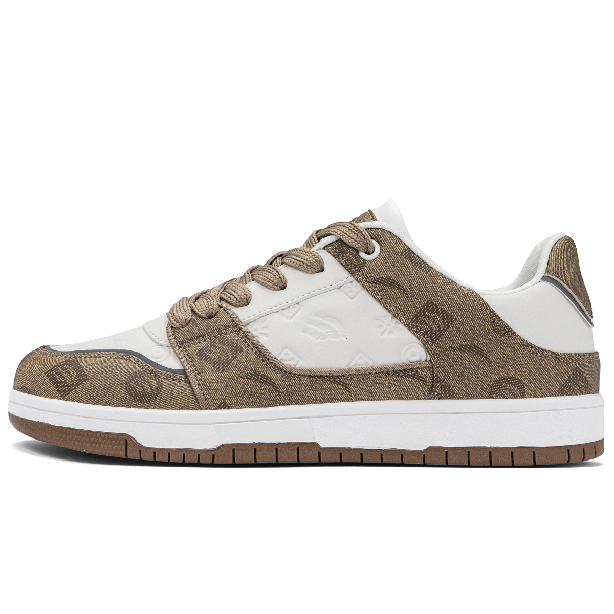 

YEARCON Мужские лоу-топ скейтборд кроссовки белый хаки, цвет White Khaki