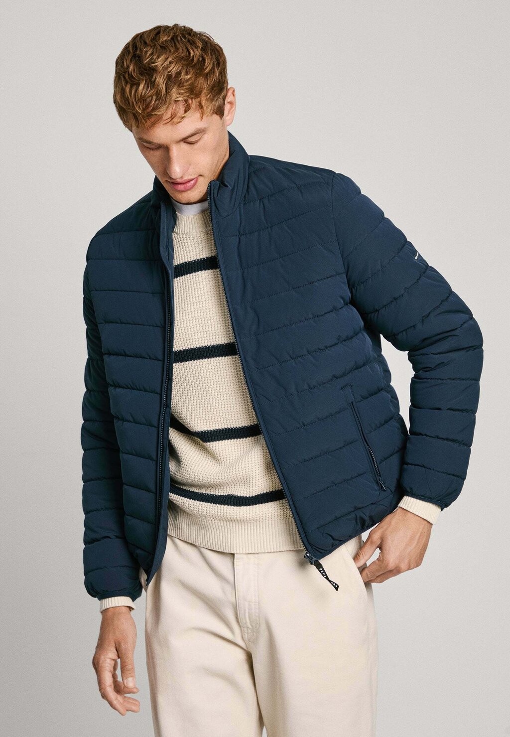 

Зимняя куртка Pepe Jeans, темно-синий