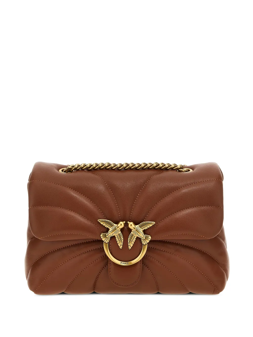

Сумка через плечо Love Puff Classic PINKO, коричневый