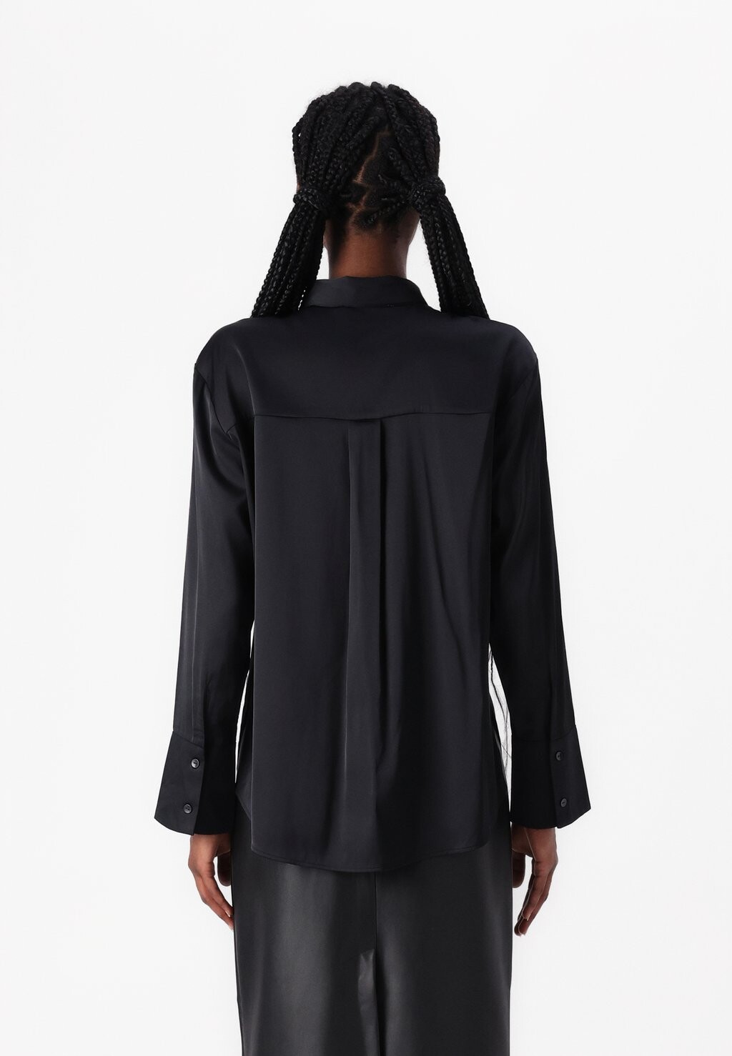 

Блузка на пуговицах RELAXED SHIRT Abercrombie & Fitch, черный