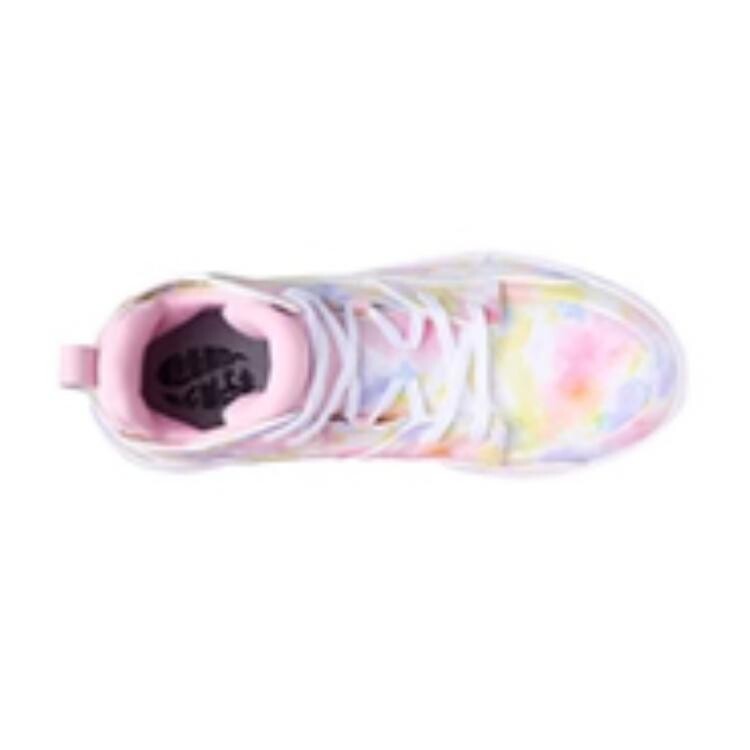937 Детские кроссовки для скейтбординга GS High-top Ice Crystal Powder / Standard White Camouflage Lining Young — фото 4