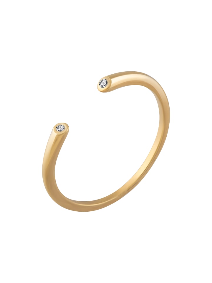 

Caï Кольцо 925/- Sterling Silber in gelb