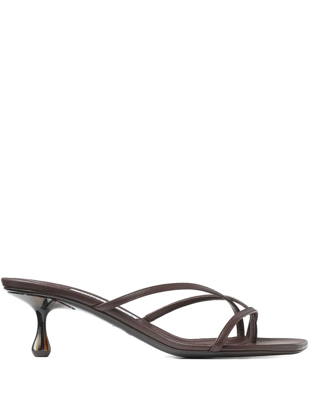Мюли Etna 50 JIMMY CHOO, коричневый
