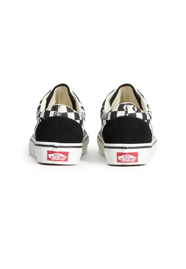 Классические кроссовки унисекс Vans, Racing Black White — фото 4