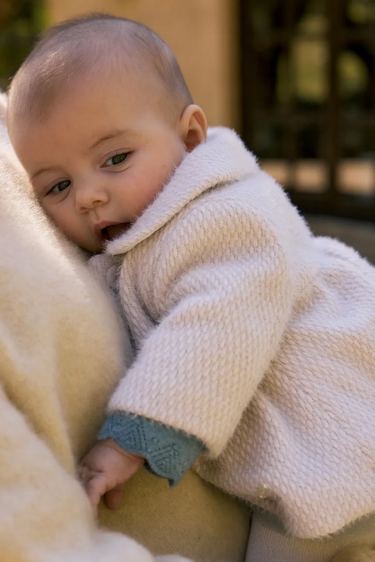 

Детское пальто Mayoral Newborn, серый