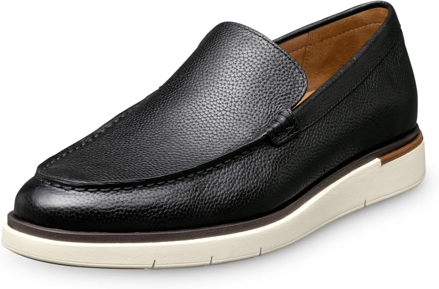 Мужские лоферы без шнурков Allen Edmonds Carson из замши, черный — фото 3