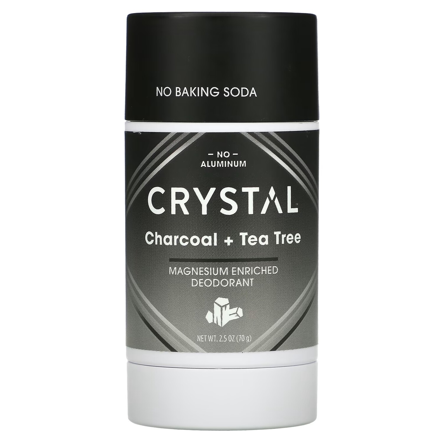 

Дезодорант Crystal обогащенный магнием, уголь + чайное дерево