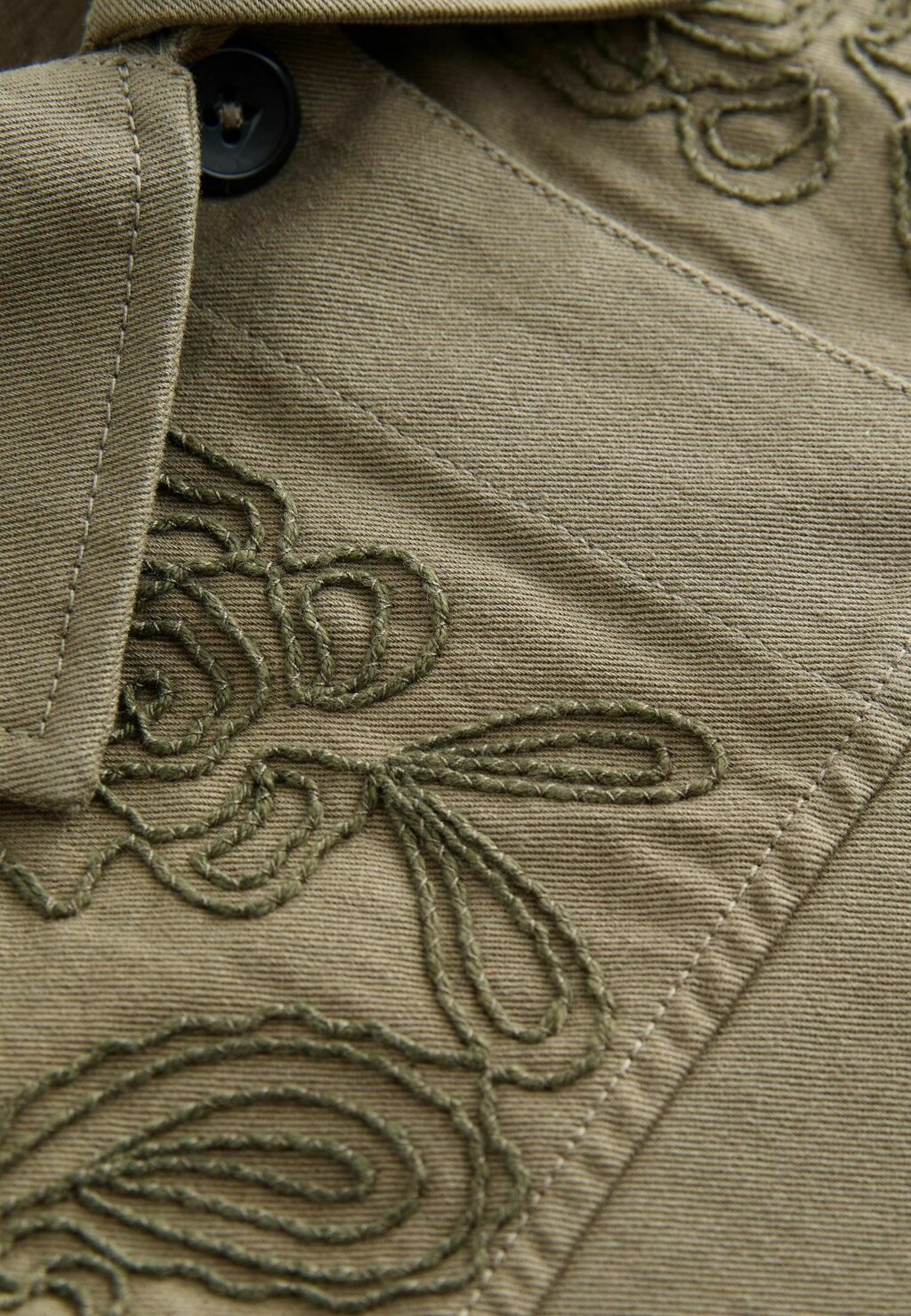 

Летняя куртка EMBROIDERED Next, зеленый