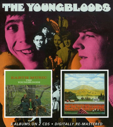 

CD диск Youngbloods: Youngbloods / Earth Music / Elephant Mountain