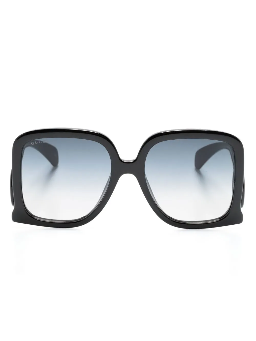 

Солнцезащитные очки с логотипом Interlocking G Gucci Eyewear, черный