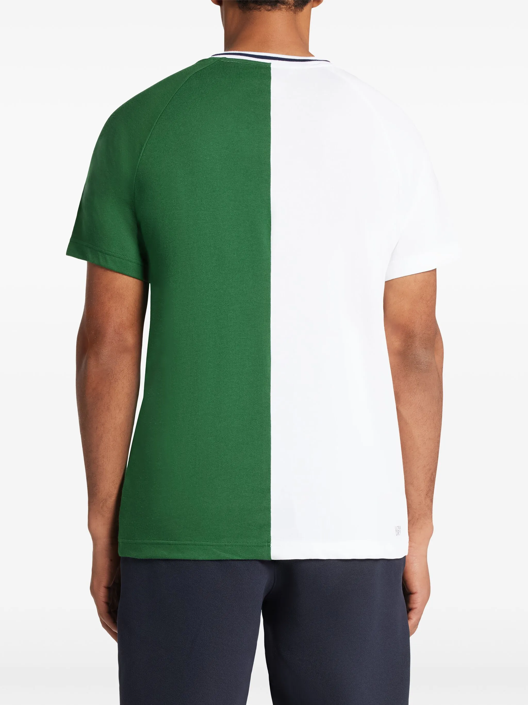 Футболка Lacoste, из органического хлопка, белый — фото 4
