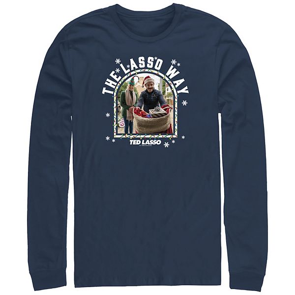 

Футболка с длинным рукавом Big & Tall Ted Lasso The Lasso Way Licensed Character