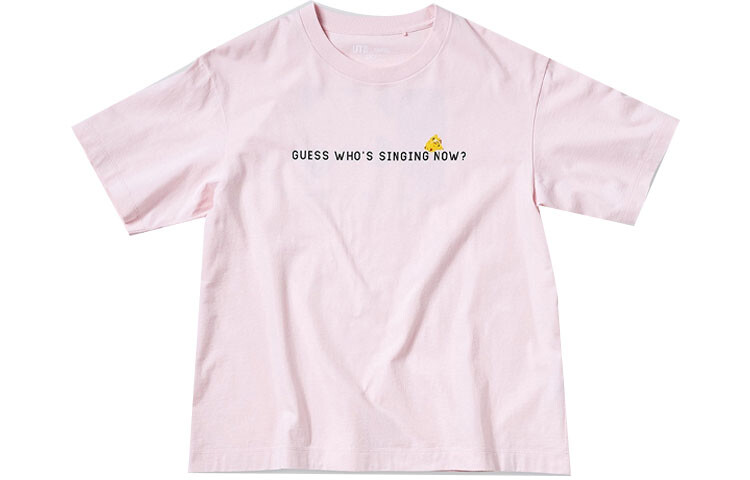 

Футболка Uniqlo Pokemon Pokémon Co-Branded Series, розовый